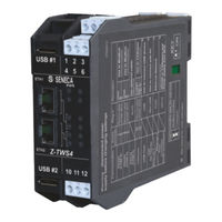 Seneca Z-TWS4 Installation Manual