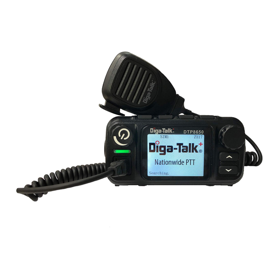 Diga-Talk+ DTP8650 4GLTE Quick User Manual