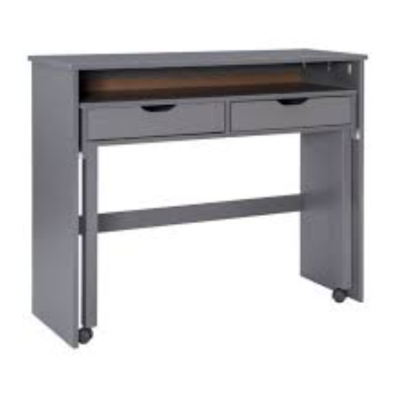 Linon RUDY 98939GRY01U Assembly Instructions Manual