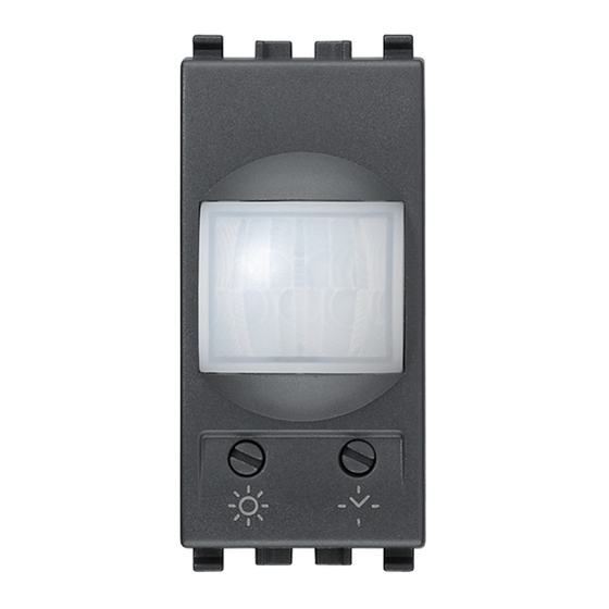Vimar LINEA 30181 Series Manual