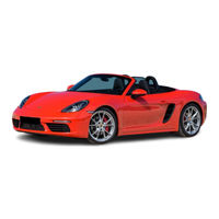 Porsche 718 Cayman S Driver Manual