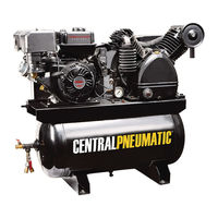 Central Pneumatic Central Pneumatic 30 Gallon, 180 PSI Gas Powered Two-Stage Air Compressor Manual
