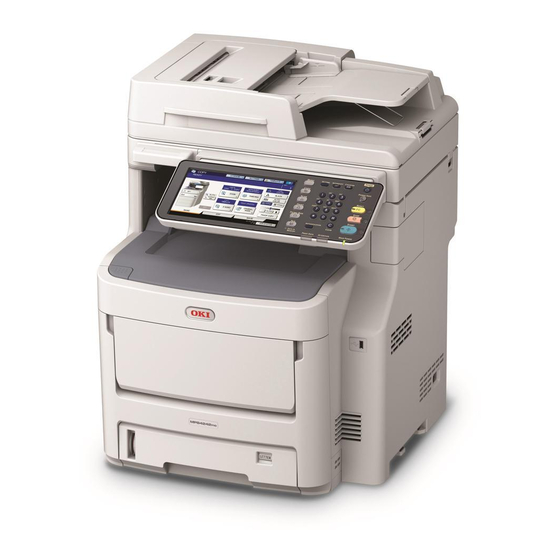 Oki MC760x User Manual