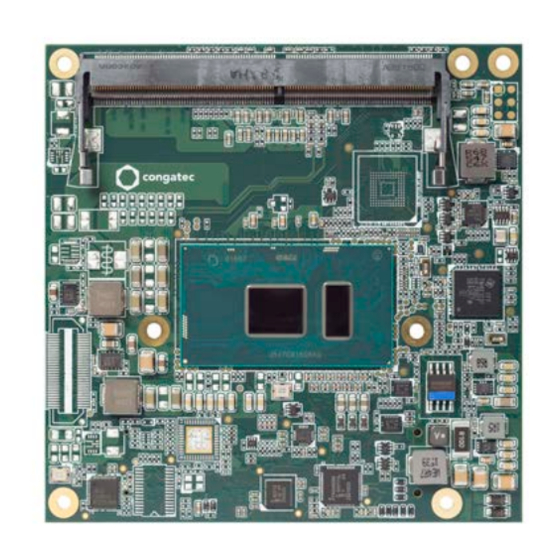 Congatec COM Express conga-TC175 User Manual