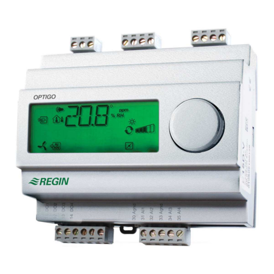 Regin OPTIGO OP5 Instruction