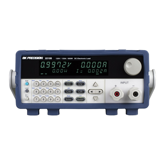BK Precision 8500B Series User Manual