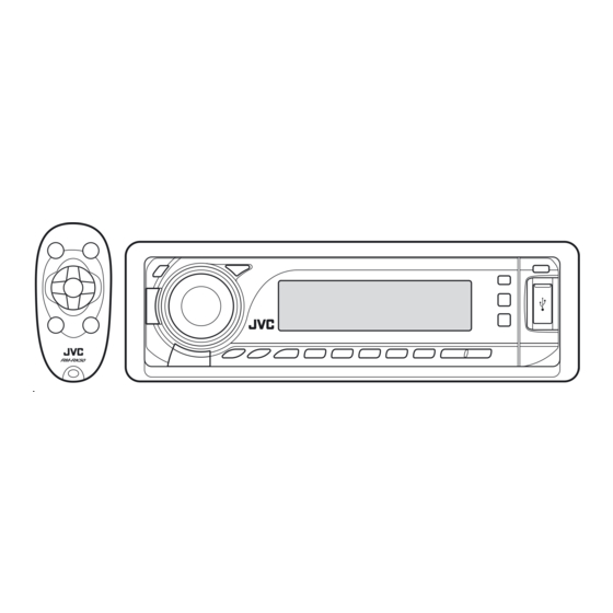 JVC KD-G731 Installation & Connection Manual