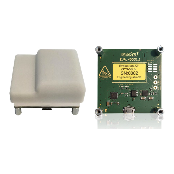 InnoSenT iSYS-5005 Manuals