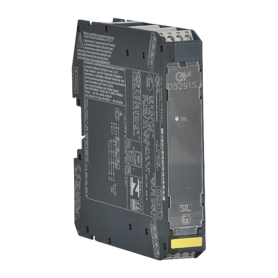 GMI D5291S Instruction & Safety Manual