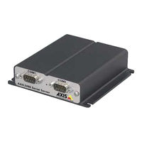 Axis 2490 Getting Started Manual