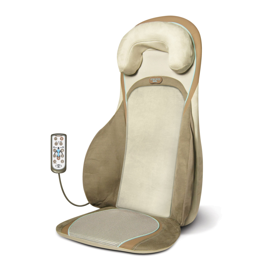 HoMedics Shiatsu&Thai 3 in 1 Massager Instructionsfor Use