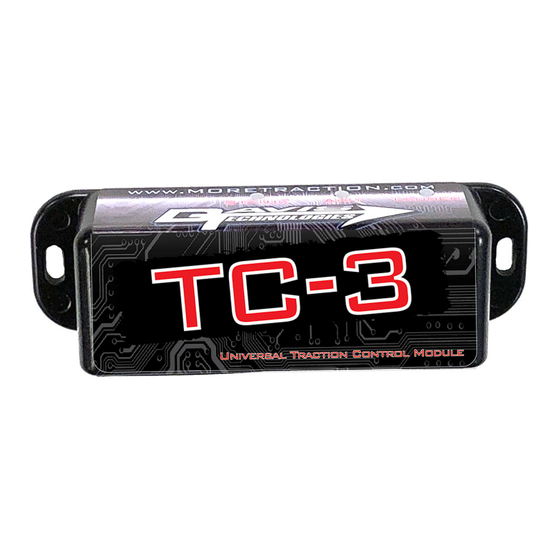 DAVIS TECHNOLOGIES TC-3 Series Instructions Manual