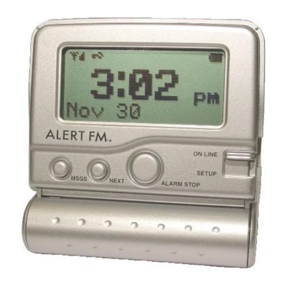 GSSNET ALERT FM User Manual