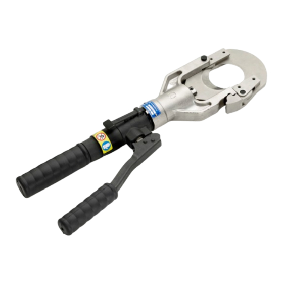 Cembre HT-TC065 Operation And Maintenance Manual