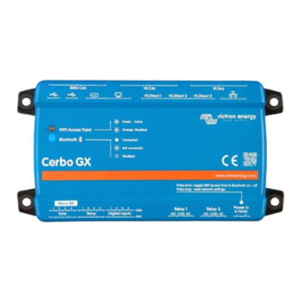 Victron energy Cerbo GX Manual