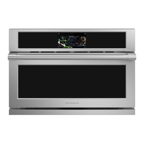 Monogram Advantium ZSB9232VSS Quickstart Cooking Manual