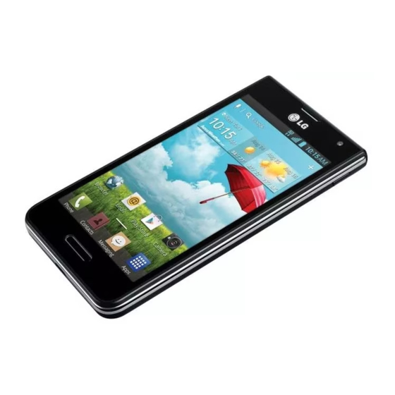 LG  Optimus F3 User Manual