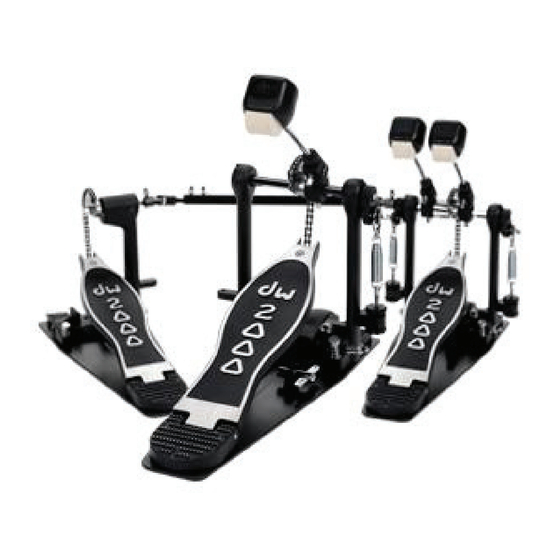 Dw Drums 2000 Series Owner's Manual