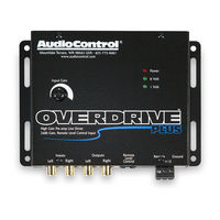 AudioControl OVERDRIVE PLUS Owner's Manual