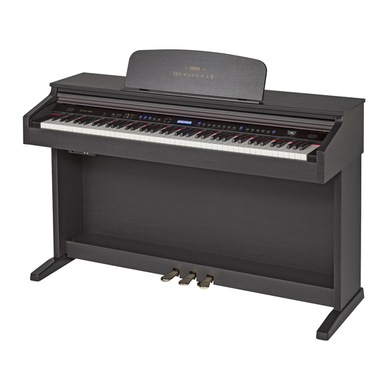 Hemingway DP-501 MK II Digital Piano Manuals