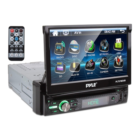 Pyle PLTS78DUB User Manual