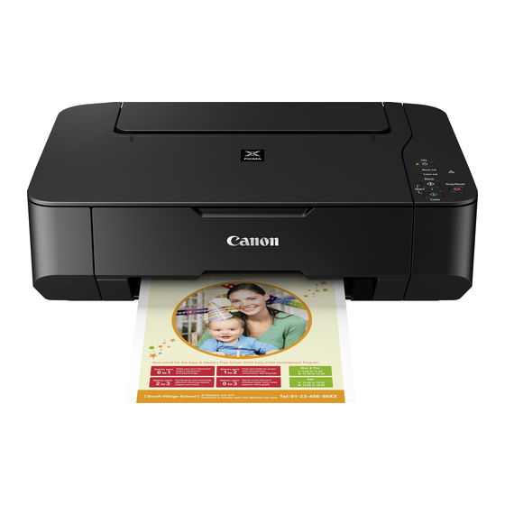 Canon PIXMA MP230 Series Getting Started