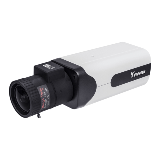 Vivotek IP9165-HP Quick Installation Manual
