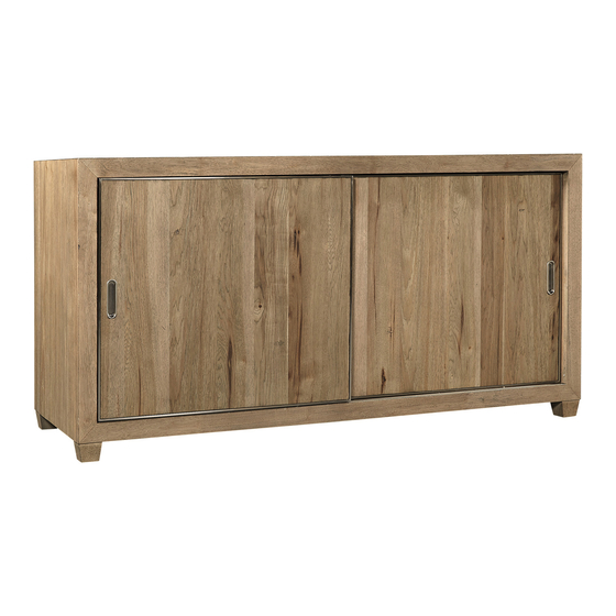 Furniture Values International aspenhome I262-316 Assembly Instructions