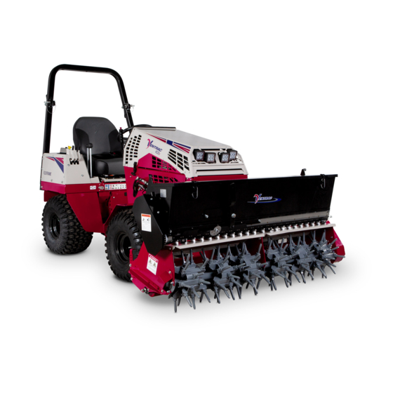 VENTRAC AERAVATOR EA600 OWNER/OPERATOR'S MANUAL & PARTS LIST Pdf