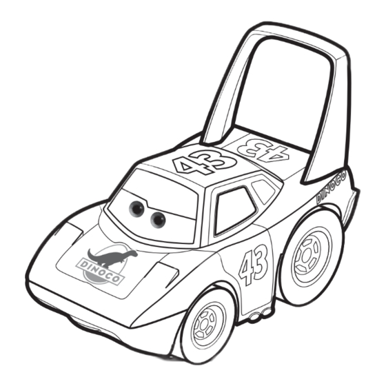 Mattel THE WORLD OF Cars Instructions Manual