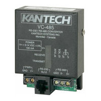 Kantech Multi-function Communication Interface VC-485 Wiring Diagram