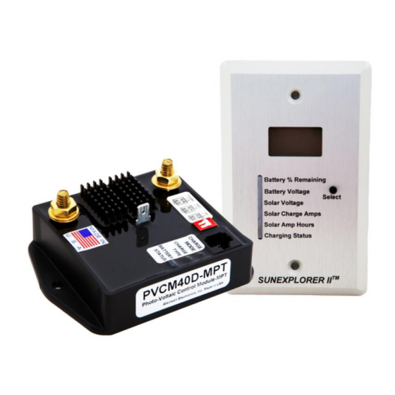 Atkinson Electronics PVCM40D-MPT Manual