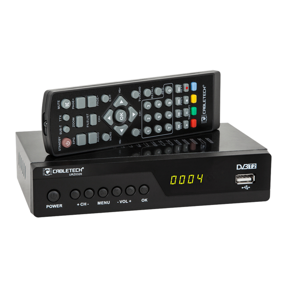 Cabletech URZ0326 User Manual