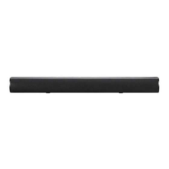 Avtek Soundbar Manual