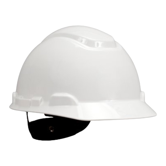 3M H700 Hard Hat Manuals