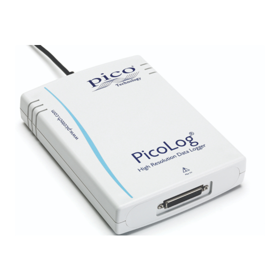 pico Technology ADC-100 Manuals