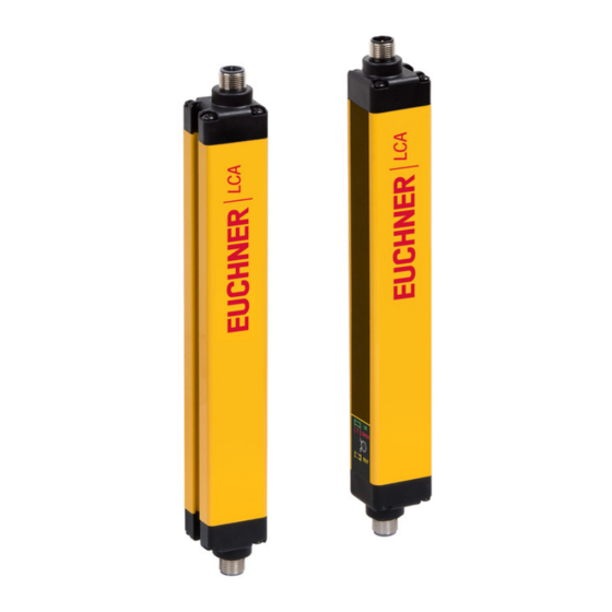 EUCHNER LCA-4TR-M-14-610-AP-156592 Manuals
