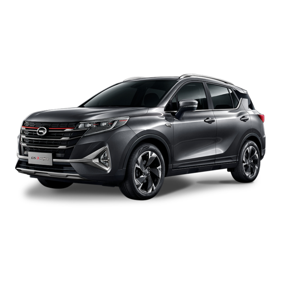 GAC MOTOR GS3 Manual