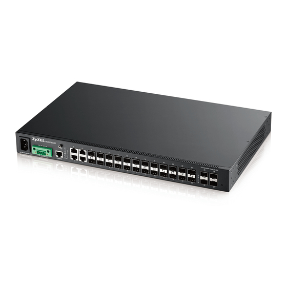 ZyXEL Communications MetroGigabit MGS3750-28F User Manual