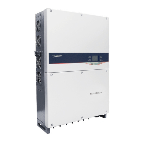 Sungrow SG50KTL-M-20 Quick Installation Manual