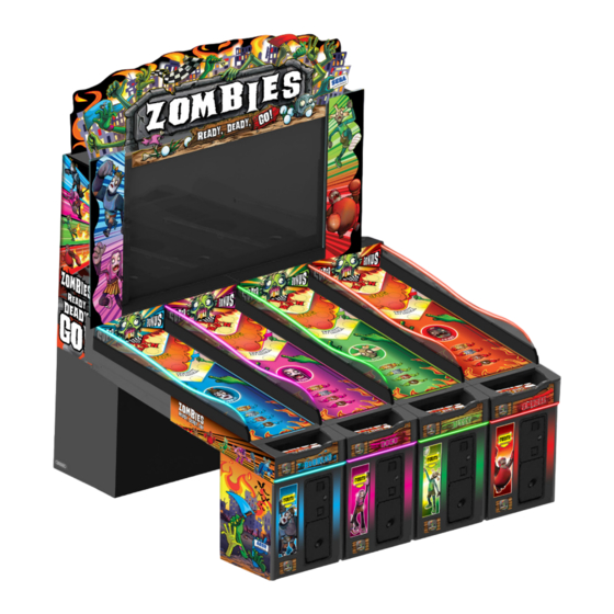 Sega ZOMBIES! READY, DEADY, GO! Service Manual