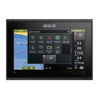 B&G Vulcan Series Quick Start Manual