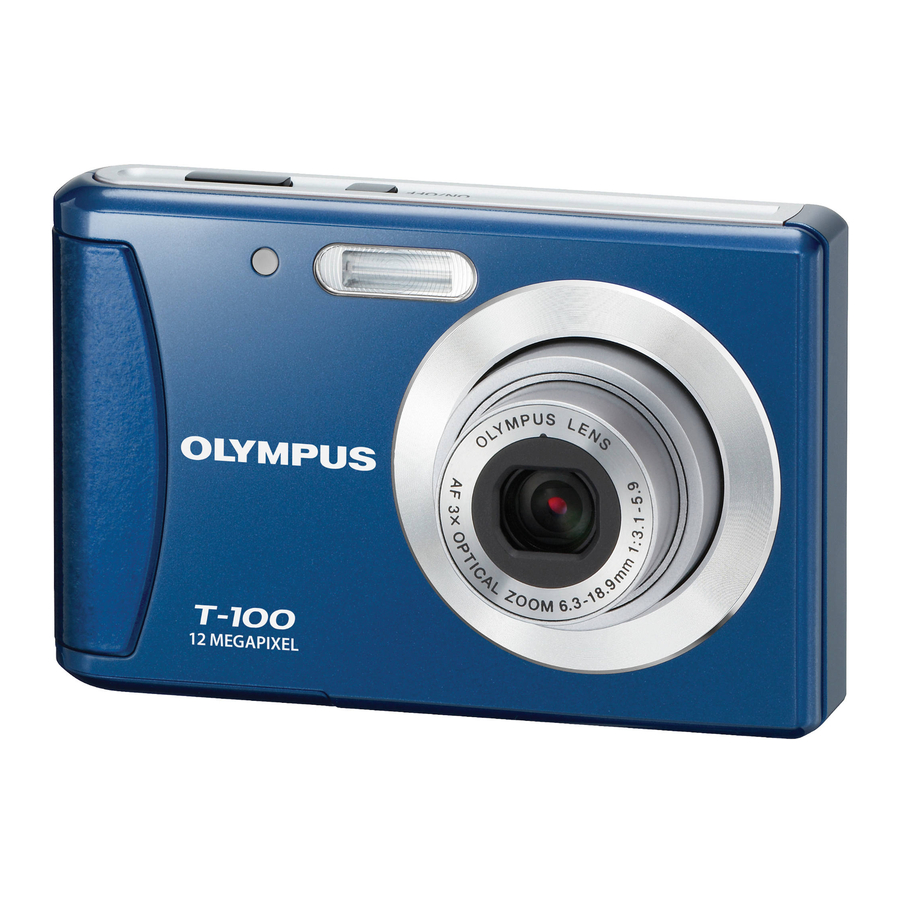 Olympus T-100 Manual De Instruções