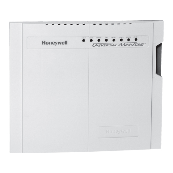 Honeywell MiniZone EMM-3U Manuals