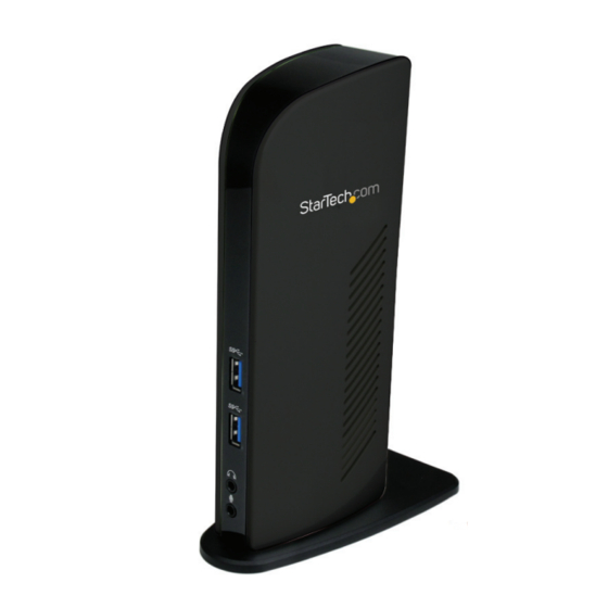 StarTech.com USB3SDOCKD User Manual