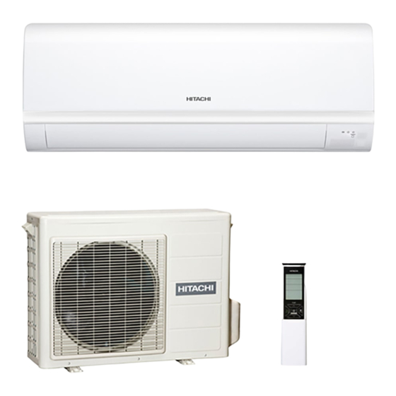 Hitachi RAK-50PPA Installation Manual