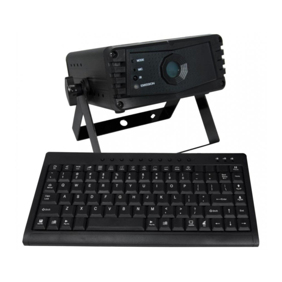 Laserworld Ecoline EL-200G KeyTEX Manual