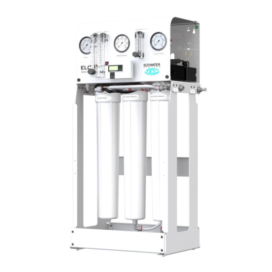 EcoWater ELC-750 User Manual