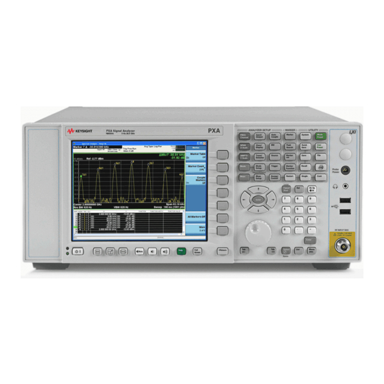 Keysight N9030A Measurement Manual