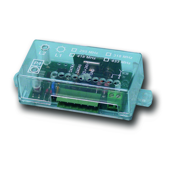 CDVI SELWR433-SAT Quick Start Manual